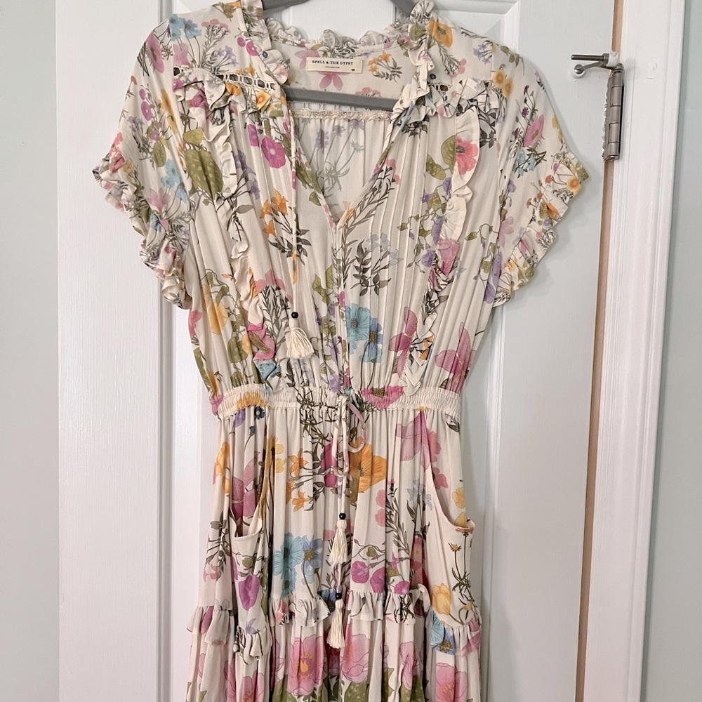 Spell wild bloom dress size xxs (fits like xs)